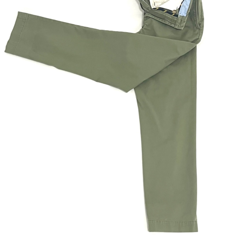 Polo Ralph Lauren Bedford Stretch Straight Fit Chino Pant | Green | Size 33X32 - Picture 11 of 14